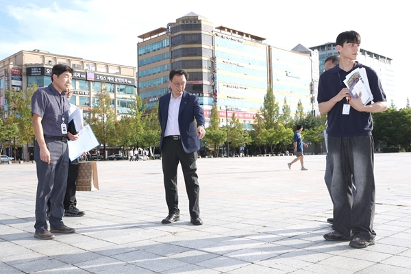 민경선 시장, 중산·풍산 민원현장 방문 소통1